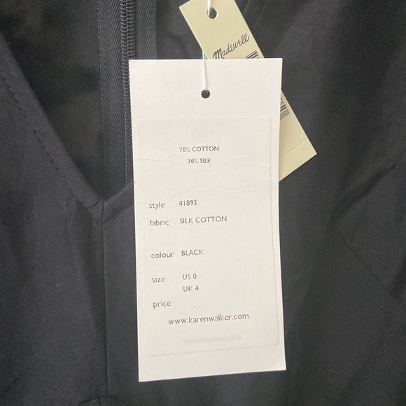 NWT Karen Walker Helena Ruffle Dress - Picture 3 of 7